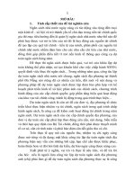 Hoàn thiện công tác lập, phân bổ và giao dự toán ngân sách địa phương trên địa bàn thành phố đà nẵng (tt) 