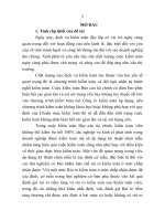 Nghiên cứu phương pháp xác định phạm vi của thử nghiệm cơ bản từ kết quả đánh giá rủi ro kiểm soát trong kiểm toán báo cáo tài chính doanh nghiệp tại công ty TNHH kiểm toán và tư vấn thuế  ATAX (tt) 