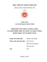 Nguyên lý quét cổng và các công cụ quét cổng