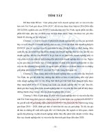 Giải pháp phát triển doanh nghiệp nhỏ và vừa trên địa bàn tỉnh trà vinh giai đoạn 2016 2020 (tt) 