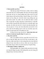 Hoàn thiện kiểm soát nội bộ về chi phí tại cảng đà nẵng (tt) 