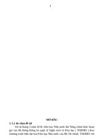 Hoàn thiện công tác kế toán tại kho bạc nhà nước đà nẵng trong điều kiện sử dụng phần mềm TABMIS (tt) 