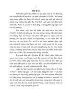 Hoàn thiện phân cấp nguồn thu, nhiệm vụ chi ngân sách địa phương trên địa bàn thành phố đà nẵng (tt) 