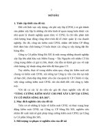 Tăng cường kiểm soát chi phí xây lắp tại công ty cổ phần sông đà 505 (tt) 