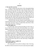 Tăng cường kiểm soát chi phí xây lắp tại công ty cổ phần phát triển đô thị và khu công nghiệp quảng nam – đà nẵng (tt) 