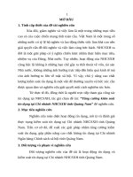 Tăng cường kiểm soát tín dụng tại chi nhánh ngân hàng chính sách xã hội tỉnh quảng nam (tt) 