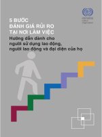 5 bước đánh giá rủi ro nơi làm việc