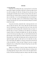 Thực chất và vai trò của nhận thức luận trong triết học i cantơ tiểu luận cao học