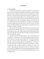 Tư tưởng giáo dục của khổng tử và ý nghĩa của nó đối với sự nghiệp giáo dục ở việt nam hiện nay tiểu luận cao học