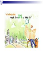 Kỹ năng giải quyết vấn đề và ra quyết định