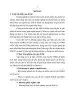 Hoàn thiện công tác kiểm soát chi phí sản xuất kinh doanh tại công ty TNHH MTV cấp nước đà nẵng (tt) 