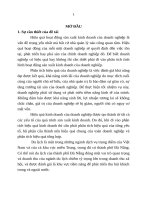 Phân tích hiệu quả hoạt động kinh doanh của các doanh nghiệp du lịch tại thành phố đà nẵng (tt) 