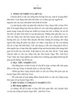 Giải pháp chuyển dịch cơ cấu cây trồng trên địa bàn huyện ngọc hồi  tỉnh kon tum (tt) 