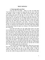 Triết lý dân chủ của hồ chí minh với đời sống dân chủ hiện nay ở huyện vĩnh linh, tỉnh quảng trị” tiểu luận cao học