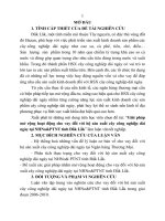 Giải pháp mở rộng hoạt động cho vay đối với hộ sản xuất cây công nghiệp dài ngày tại NHNoPTNT tỉnh đắk lắk (tt) 