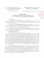 Hướng dẫn nghiên cứu thực tế và viết tiểu luận Lớp bồi dưỡng cán bộ quản lý giáo dục