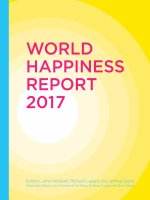 WORLD HAPPINESS REPORT 2017