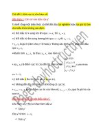 GIAO TRÌNH VAT LY    PHAN61  GIAI NHANH CUC TRI HAM SO 