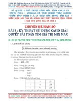 GIAO TRÌNH VAT LY    PHAN23  BI QUYET CASIO  3 TIM NHANH GIA TRI MIN MAX   THAY CONG CHINH(1) 