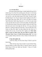 Hoàn thiện quản trị quan hệ khách hàng nhà máy bánh kẹo quảng ngãi (biscafun) thuộc công ty cổ phần đường quảng ngãi (tt) 