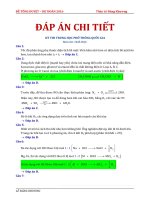 Đề tổng duyệt dự đoán đề thi môn hoá kì thi THPT quốc gia 