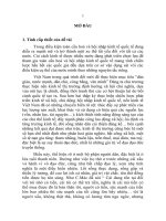 Phát huy giá trị đạo đức truyền thống việt nam trong lối sống thanh niên hiện nay tiểu luận cao học
