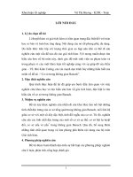 Cơ sở trong không gian Banach (Khóa luận tốt nghiệp)