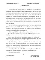 Phần chung: Thiết kế sơ bộ vỉa chính mỏ than Đèo Nai  Phần chuyên đề: Nghiên cứu phương pháp đổ thải hợp lý cho mỏ than Đèo Nai
