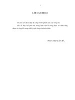 Tăng cường kiểm soát nội bộ đối với doanh thu và tiền thu bán hàng tại trung tâm dịch vụ và thương mại hàng không đà nẵng (tt) 