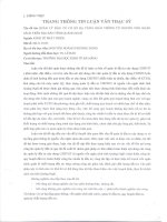 Quản lý đầu tư xây dựng cơ sở hạ tầng giao thông từ nguồn vốn ngân sách trên địa bàn tỉnh quảng ngãi (tt)