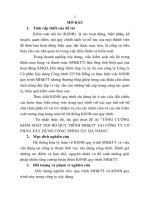 Tăng cường kiểm soát nội bộ quy trình mua hàng và thanh toán tại công ty cổ phần xây dựng công trình 525, đà nẵng (tt) 