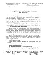 KẾ HOẠCH Bồi dưỡng thường xuyên cán bộ quản lý giáo viên mầm non Năm học 2014 2015