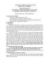 SÁNG KIẾN KINH NGHIỆM MÔN SINH HỌC 9 Một số phương pháp giúp học sinh khắc sâu kiến thức để giải bài tập lai một cặp tính trạng của môn sinh học lớp 9