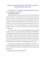 “sự cần thiết của việc giáo dục giới tính   sức khỏe sinh sản vị thành niên cho học sinh”