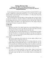 Hướng dẫn thực hiện Quy định về xây dựng trường học an toàn phòng chống tai nạn thương tích trong cơ sở giáo dục mầm non