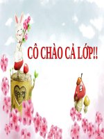 GIÁO ÁN ĐIỆN TỬ Bài TÍNH GIÁ TRỊ BIỂU THỨC