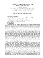 SÁNG KIẾN KINH NGHIỆM QUẢN LÝ Các giải pháp nâng cao hiệu quả quản lý duy trì sỉ số học sinh trường trug học cơ sở Thạnh Lợi