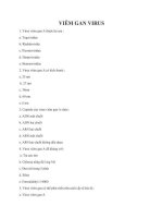 VIÊM GAN VIRUS 123456789