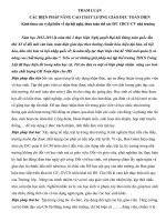 THAM LUẬN CÁC BIỆN PHÁP NÂNG CAO CHẤT LƯỢNG GIÁO DỤC TOÀN DIỆN