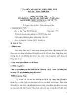 SÁNG KIẾN KINH NGHIỆM MÔN TIẾNG ANH 6 Một số giải pháp giúp học sinh lớp 6a1 trường Trung học cơ sở Thạnh Lợi nâng cao kỹ năng viết lại câu không thay đổi nghĩa