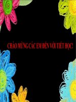 Giáo án điện tử Bài TÌM HAI SỐ KHI BIẾT TỔNG VÀ TỈ SỐ CỦA HAI SỐ ĐÓ