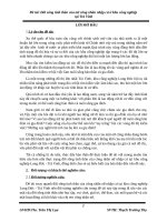 Đề tài: Đời sống tinh thần của nữ công nhân nhập cư ở khu công nghiệp tại Trà Vinh