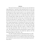 TIỂU LUẬN KINH tế CHÍNH TRỊ   VAI TRÒ của điều KIỆN tự NHIÊN, KINH tế xã hội VÙNG bắc TRUNG bộ đối với PHÁT TRIỂN KINH tế xã hội