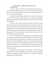 TÀI LIỆU THAM KHẢO KINH tế CHÍNH TRỊ   PHÁT TRIỂN các KHU KINH tế ở VIỆT NAM