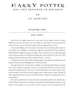 Harry Potter and the Prisoner of Azkaban