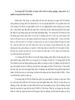 TIỂU LUẬN   tư TƯỞNG hồ CHÍ MINH về PHÁT TRIỂN KINH tế NÔNG NGHIỆP, NÔNG THÔN và ý NGHĨA TRONG GIAI đoạn HIỆN NAY