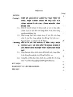 LUẬN văn THẠC sĩ   THỰC HIỆN CHÍNH SÁCH xã hội đối với CÔNG NHÂN các KHU CÔNG NGHIỆP ở TỈNH ĐỒNG NAI HIỆN NAY