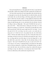 TIỂU LUẬN KINH tế CHÍNH TRỊ   CÔNG NGHIỆP hóa, HIỆN đại hóa gắn với PHÁT TRIỂN KINH tế TRI THỨC và bảo vệ tài NGUYÊN môi TRƯỜNG TRONG THỜI kỳ QUÁ độ lên CHỦ NGHĨA xã hội  ở VIỆT NAM