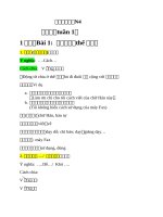 Tóm lược phần ngữ pháp tiếng nhật N4