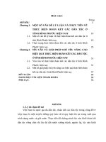 LUẬN văn THẠC sĩ   THỰC HIỆN đoàn kết các dân tộc ở TỈNH BÌNH PHƯỚC HIỆN NAY